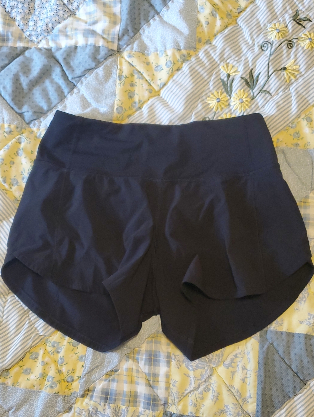 Lululemon Speed Up 3.5' Women's Performance Athletic Shorts Sz 2 Tall Black